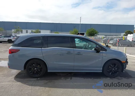 2024 Honda Odyssey Sport z USA, uszkodzony, nr VIN 5FNRL6H77RB065445